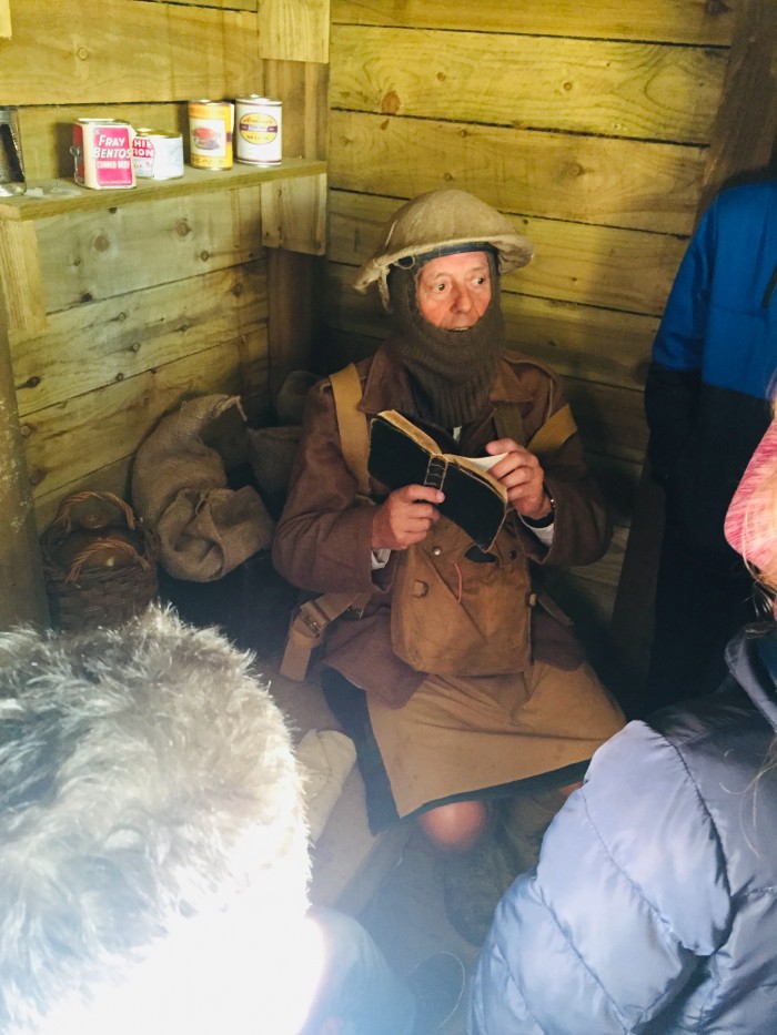 Taste from the Trenches - Close Up Soldier