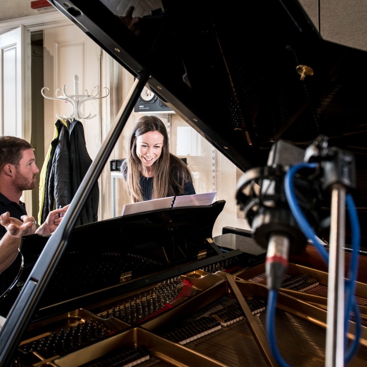 Helen MacKinnon Workdays - By piano