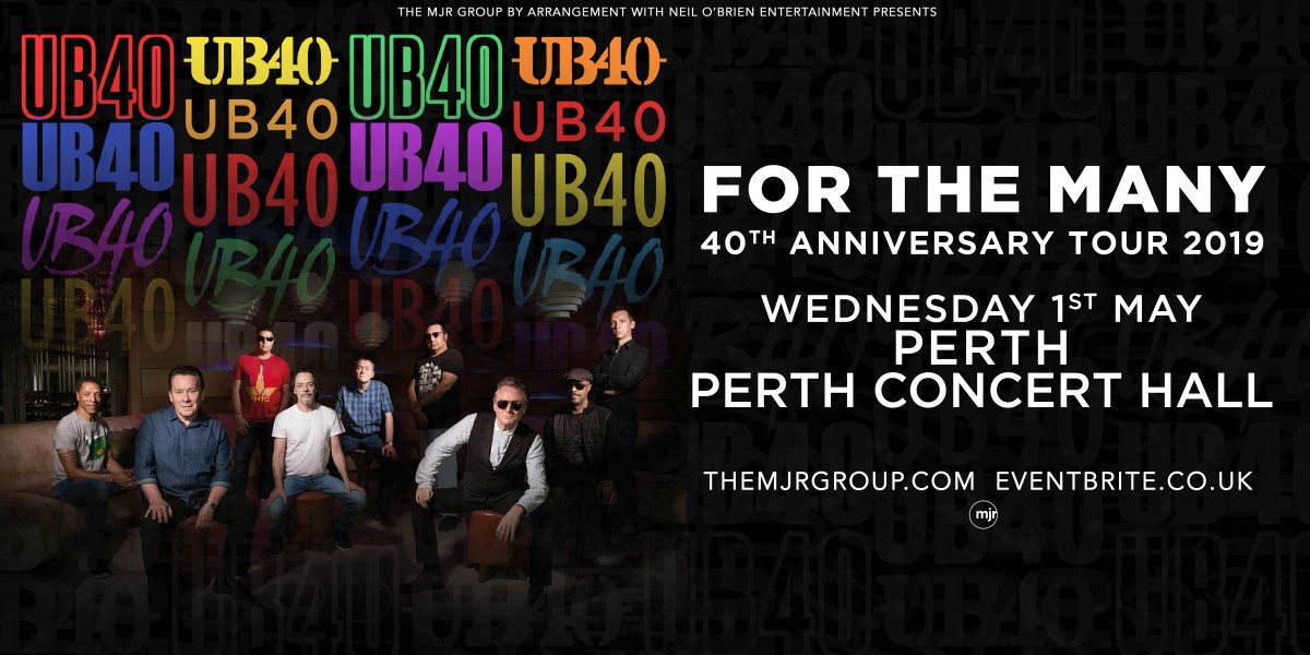 The MJR Group presents UB40: For the Many - 40th Anniversary Tour!