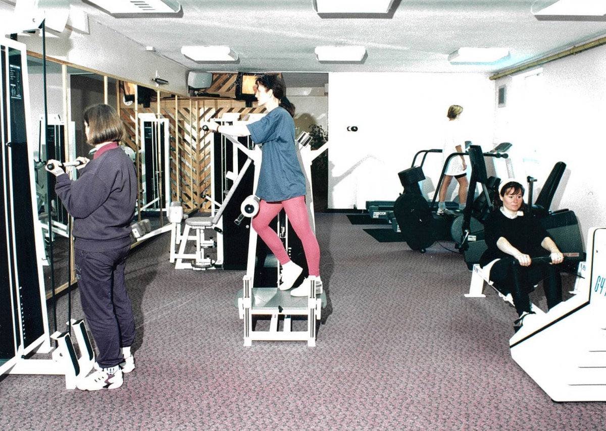 The machinery wasn't quite as advanced as it is now all those years ago!