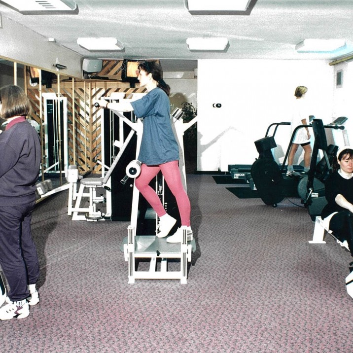 The machinery wasn't quite as advanced as it is now all those years ago!