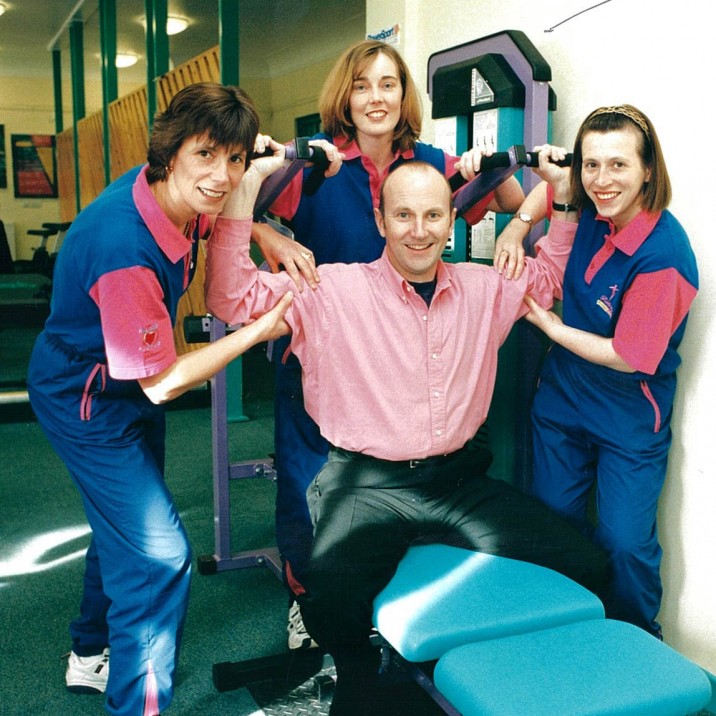 Back in the day, Fred MacAulay loved to get his muscles flexed at Rodney!