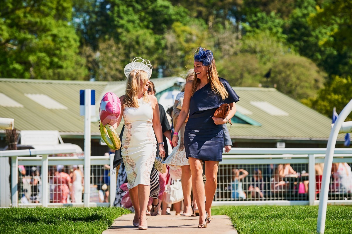 The ladies starting to arrive!