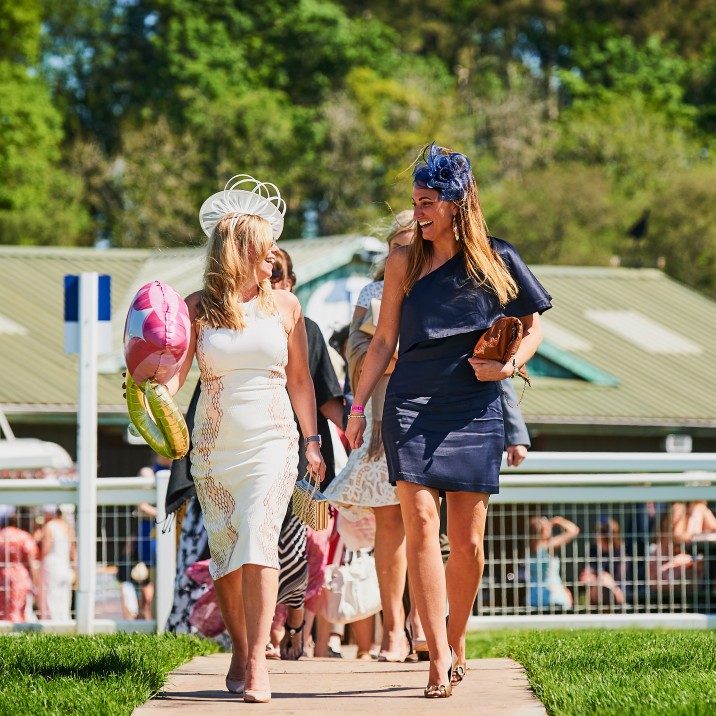 The ladies starting to arrive!