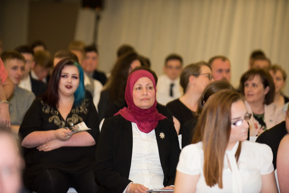 Over 90 awards were handed out to Perth College UHI students at a packed event at Dewars Centre, attended by proud family members, friends and employers
