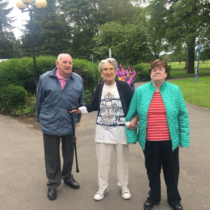 A Go4Gold Trio ready for an afternoon of fun activities, tea and cake. 🙂