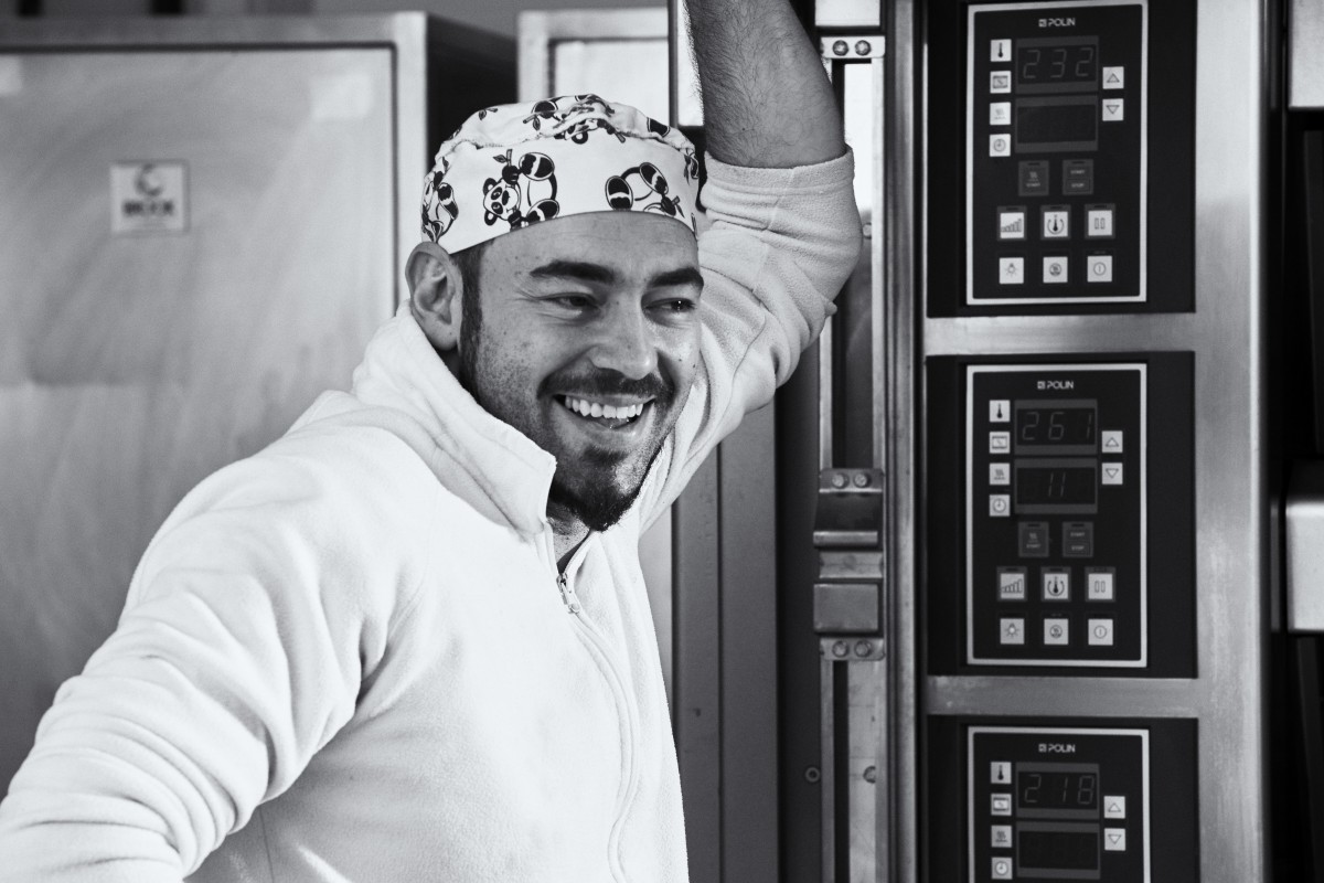 We'd smile like that too if we got to smell fresh bread everyday!