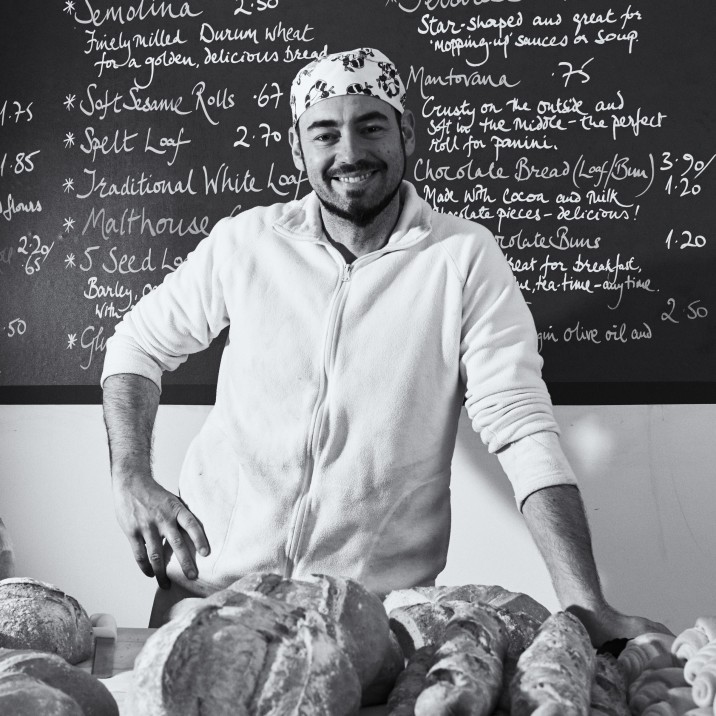 Just a man and his art