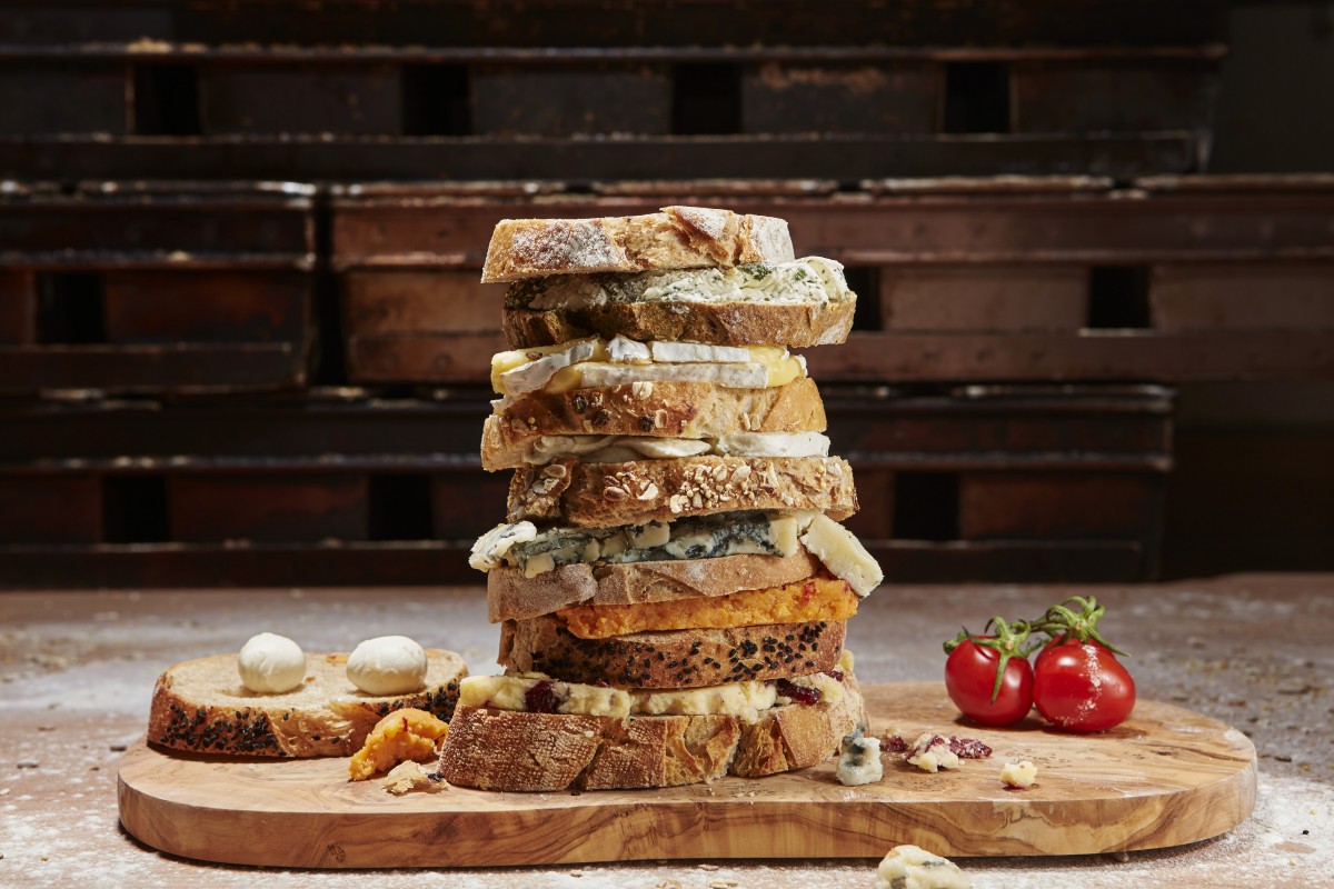 Some might say 'stack of bread'. We'd say 'sandwich from heaven'.