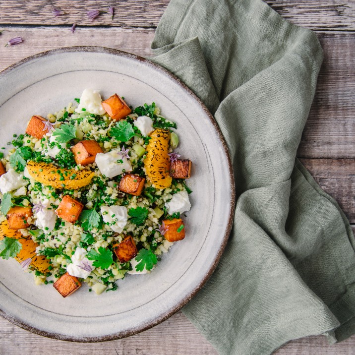 This summer salad goats cheese recipe is super tasty!