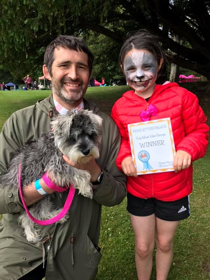 Lottie came first in Dog Most Like Owner and third in Cutest Puppy. 😍 Well Done Lottie! 👏