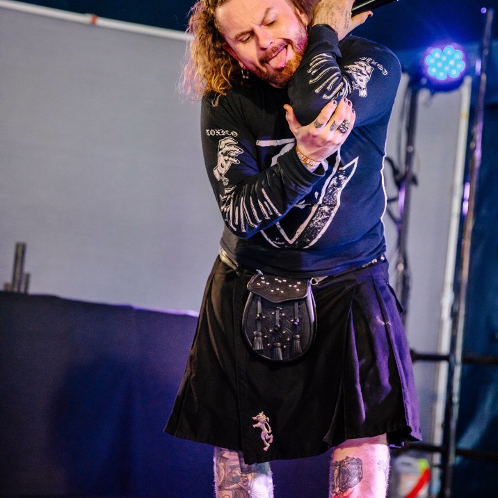 Billy Kirkwood performs at Rewind 2019.