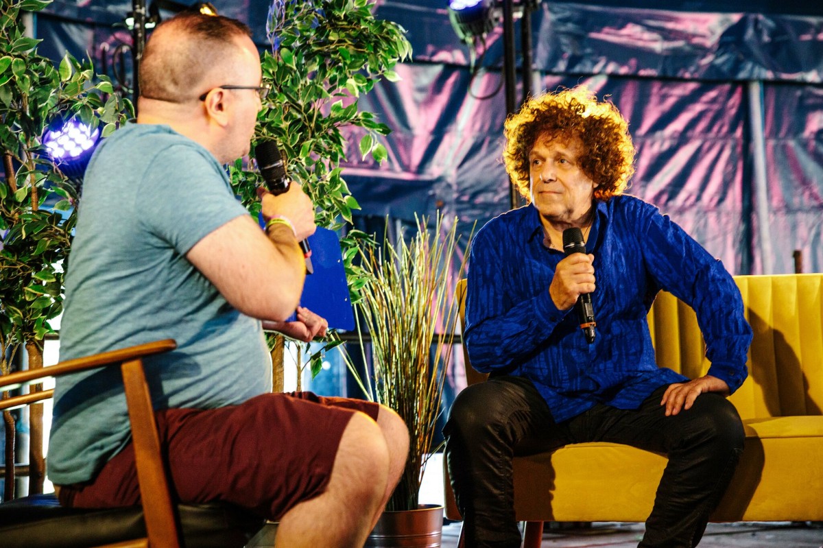 Leo Sayer Q&A session at Rewind 2019.