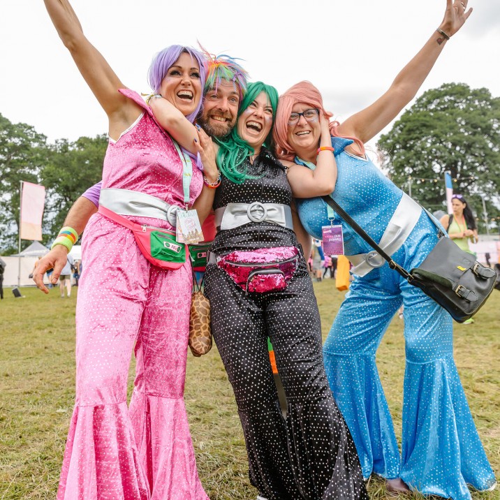 Fancy dress at Rewind 2019.
