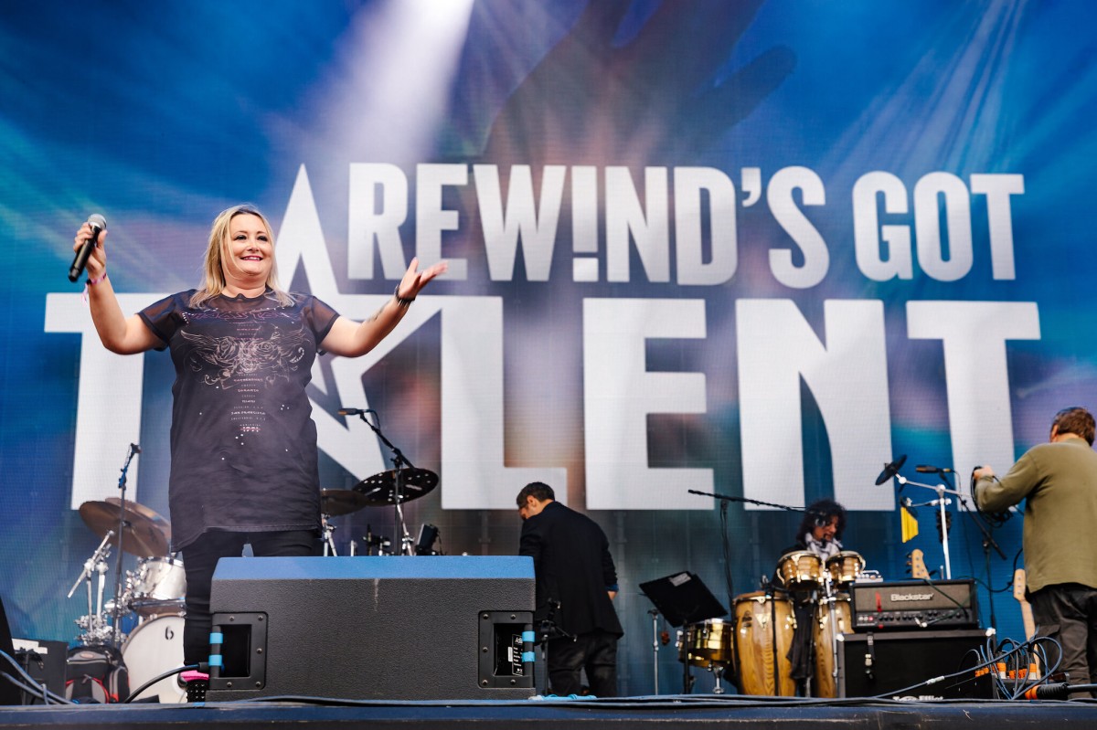 Yvonne Morrison on 'Rewinds got talent' at Rewind 2019.