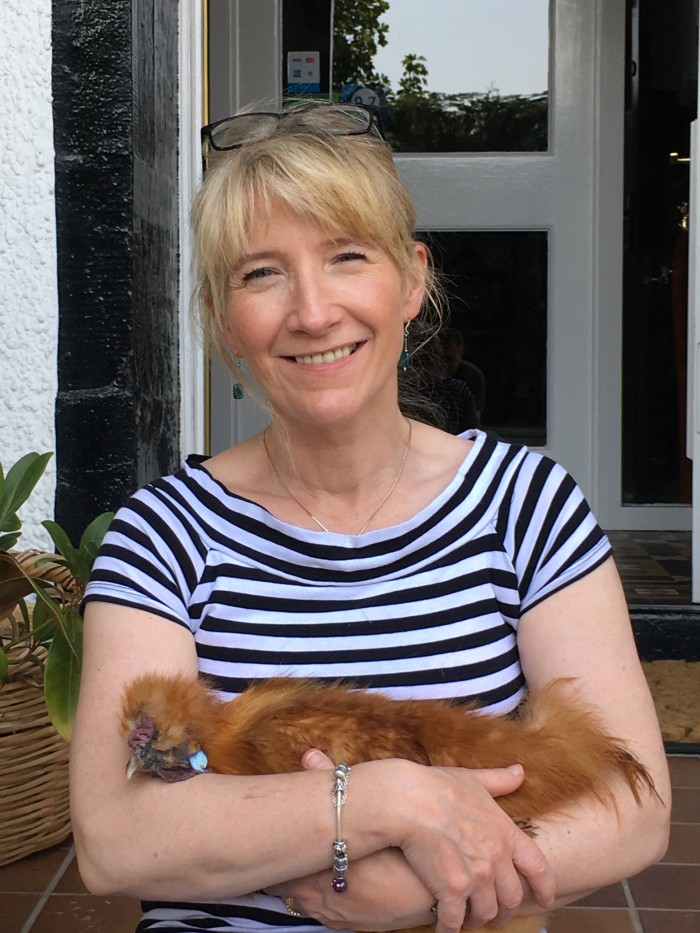 Glenshieling - Louise with Chicken