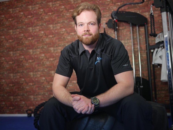 Callum at Stephen Clarke Fitness.