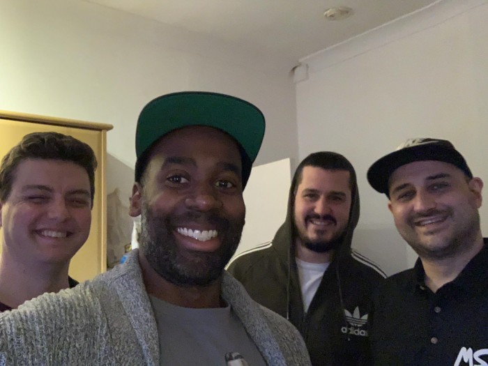 Monkey Sword Fight- The Boys and Chris Small