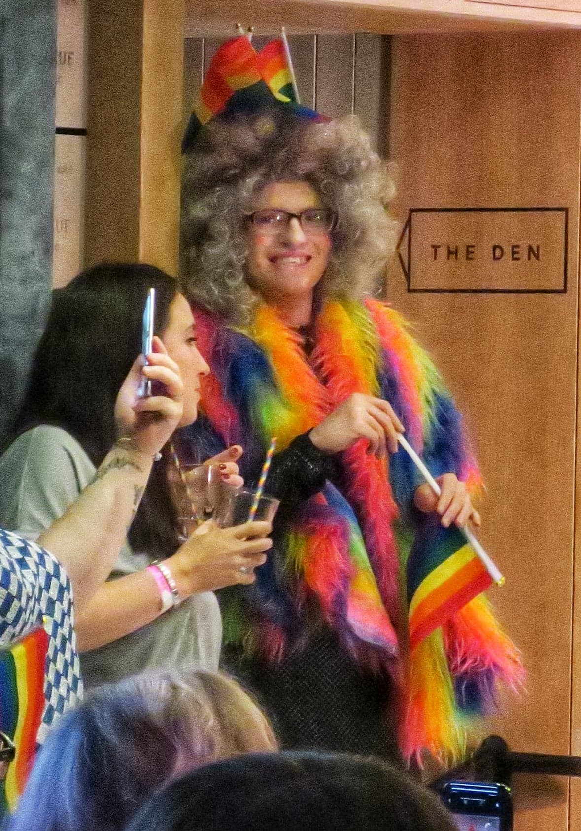 The after party brought out even more amazing outfits! #LoveThatFur