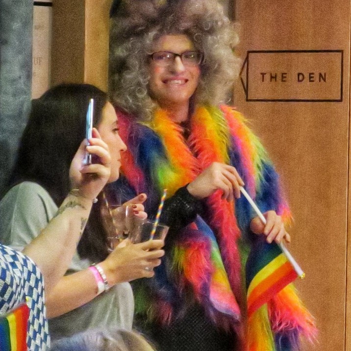 The after party brought out even more amazing outfits! #LoveThatFur