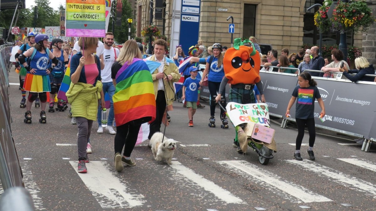 Perth Community Farm - carrots, dogs, and people from all walks of life always welcome!