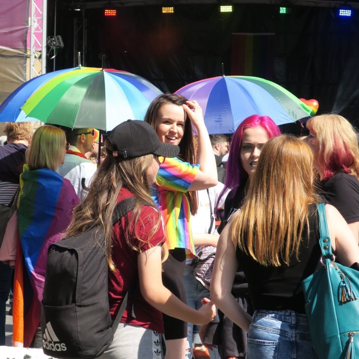 Sun and rainbows all weekend!