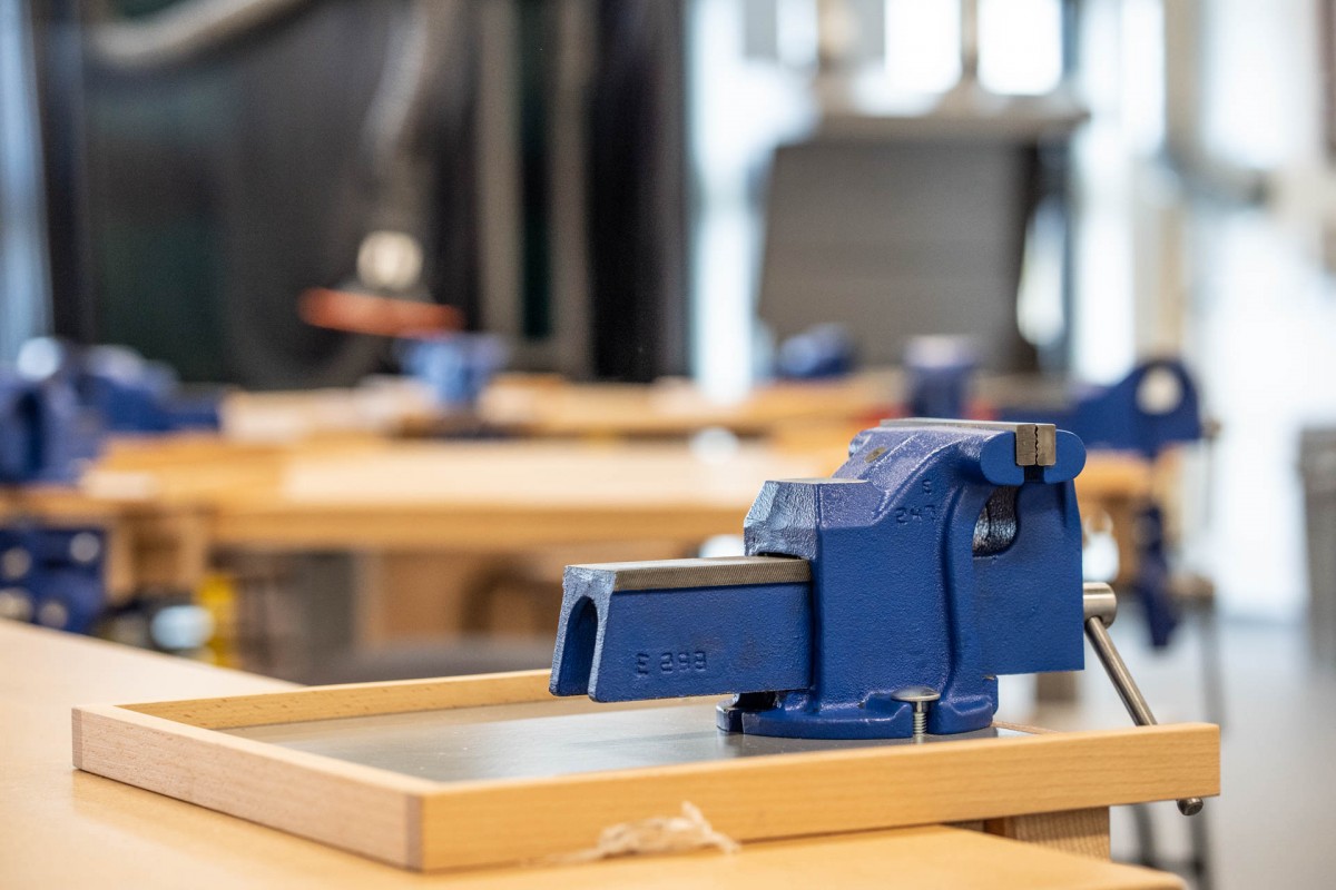 Even the old technology is brand new! Alongside this, you'll find 3-D printers, laser cutters and digital sewing machines!