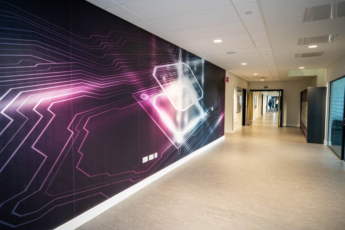 Up-to-date technology is a key component at Bertha Park High School.