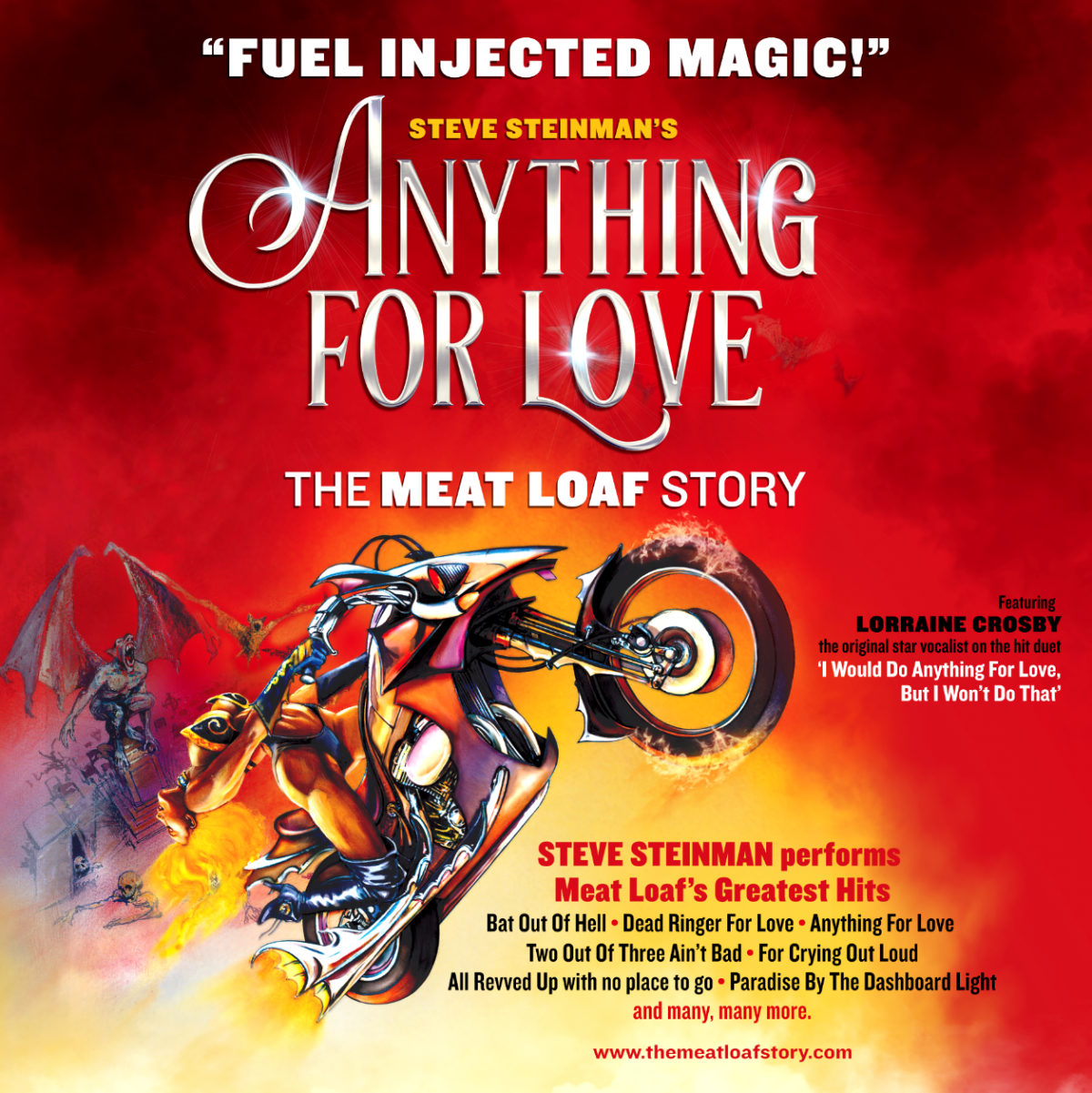 Anything For Love The Meat Loaf Story Live at Perth Concert Hall
