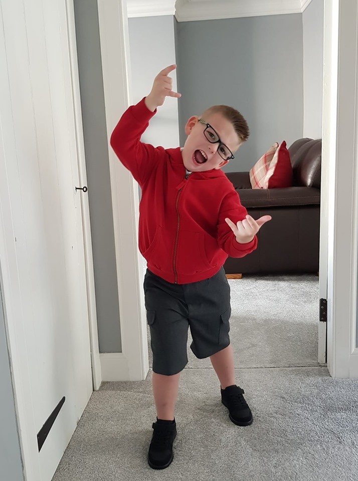 Arran's first day of P1 at Abernethy