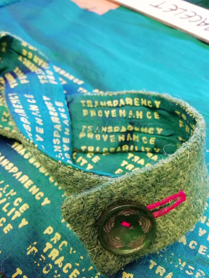 Beyond The Bothy - Wooly button strap