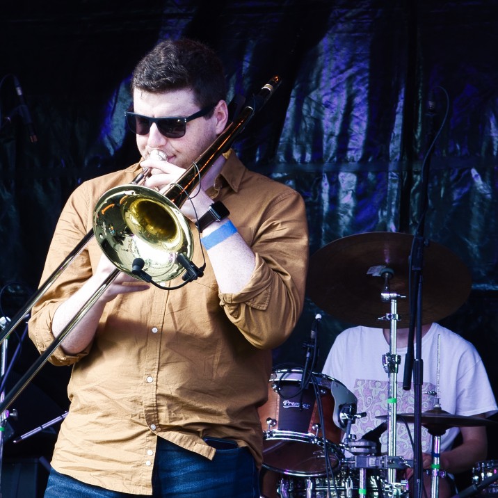 The never-ending talents of local musician, Chris Small, are always a crowd pleaser!