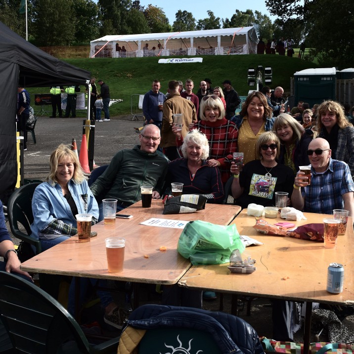 A wee seat from the dancing to refuel and then we're off again!