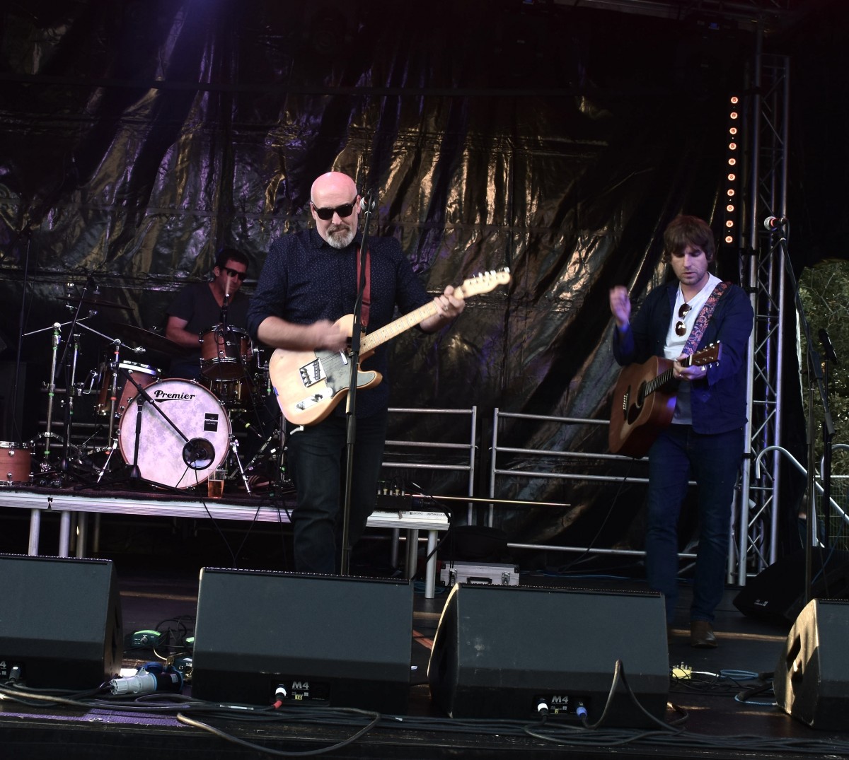 Perth favourites, The New Madrids, loving life on the stage!