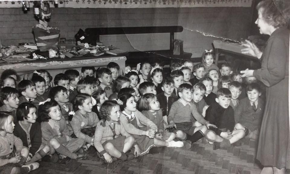 Christmas party at Caledonian Road School 1951-52 - Sent in by Brian Smith