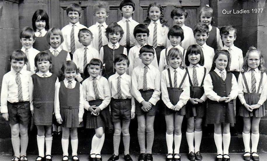 Our Lady's Primary School 1977 - Sent in by Frank Holden