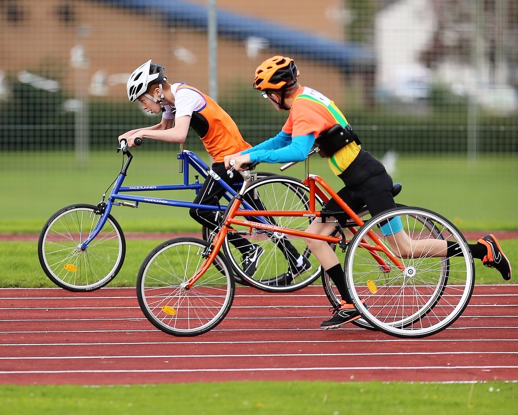 The Harriers RaceRunning world record holder from Luncarty, Mathew Doig, heading for another gold medal.