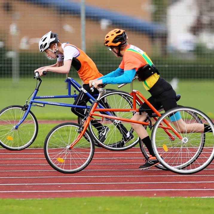 The Harriers RaceRunning world record holder from Luncarty, Mathew Doig, heading for another gold medal.