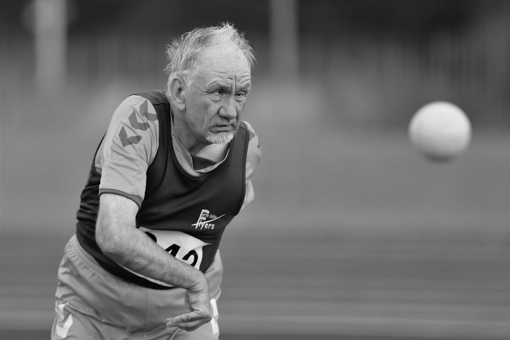 Forth Valley athlete, Bruce Anderson proving age is no barrier to competition.