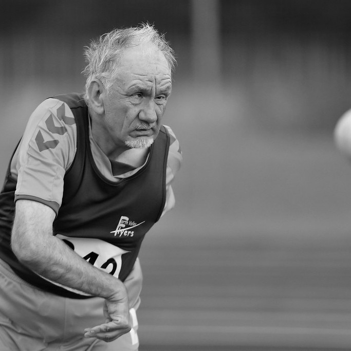 Forth Valley athlete, Bruce Anderson proving age is no barrier to competition.