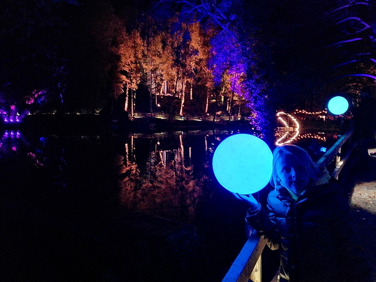 The kids love being able to interact with the installations!