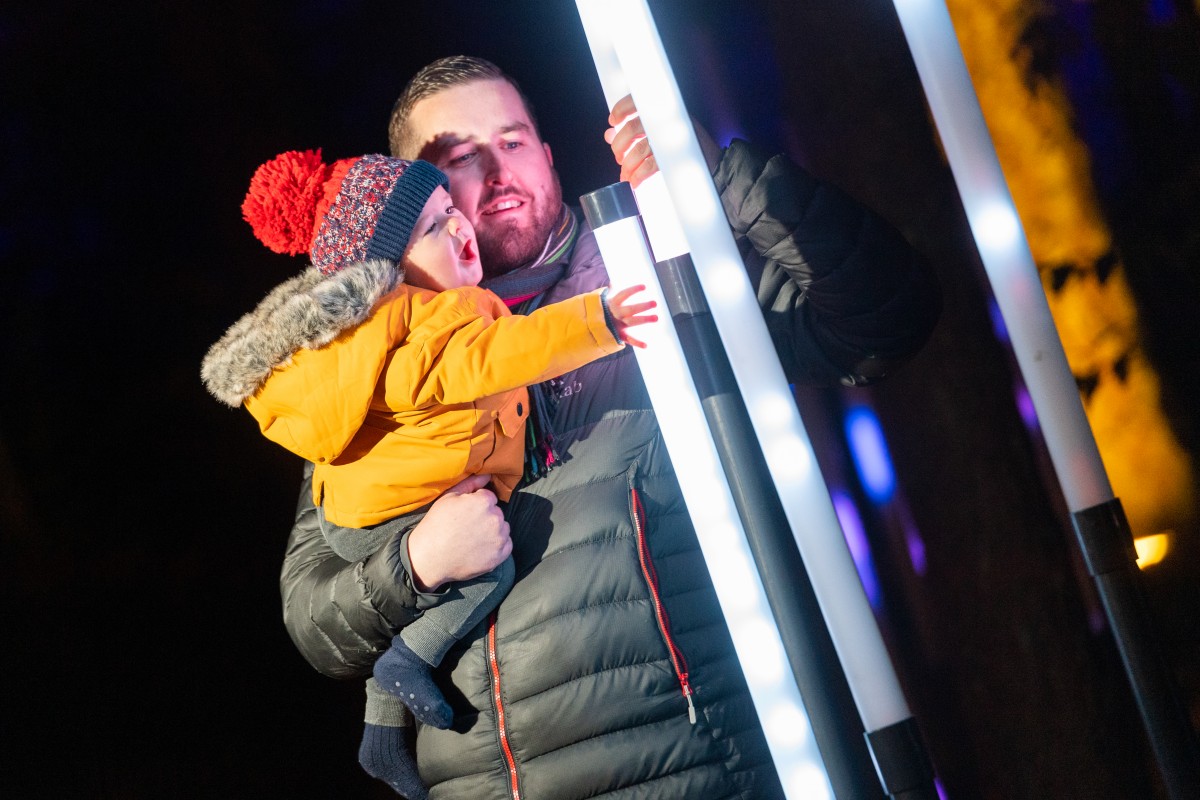 Fun for all ages, but who is enjoying it more?