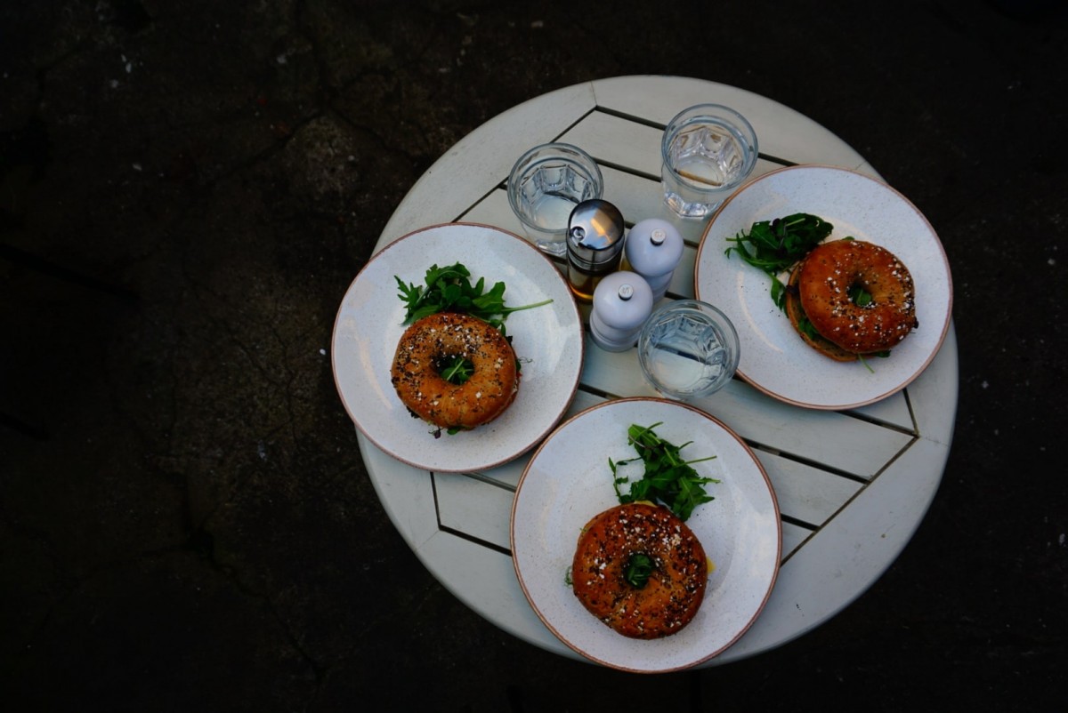 Ever popular bagels.