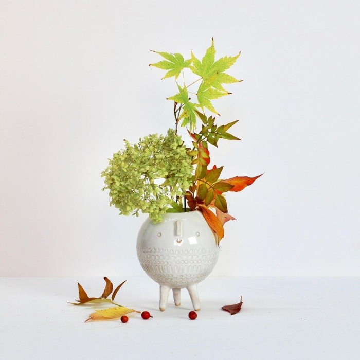 Cute little plant pot by Quince Living.  Perfect gift for someone this festive season.