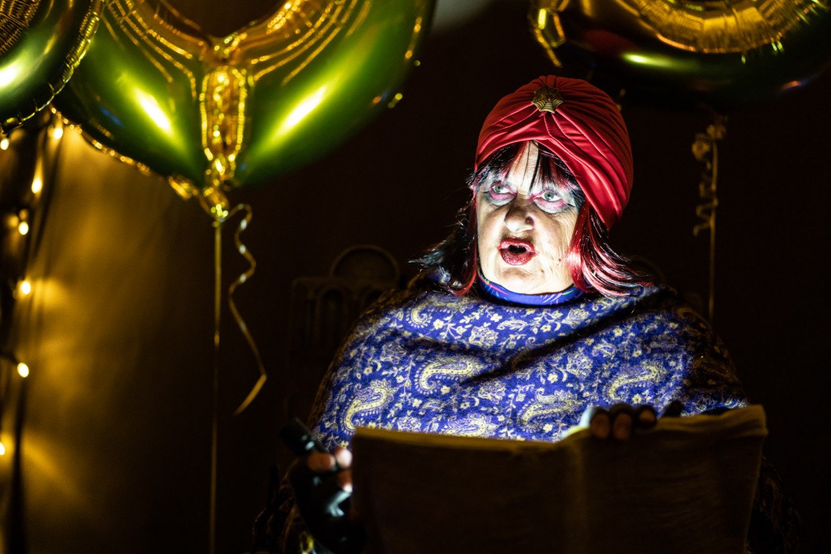 Step inside the storytelling yurt for a terrifying tale of goulish nightmares.