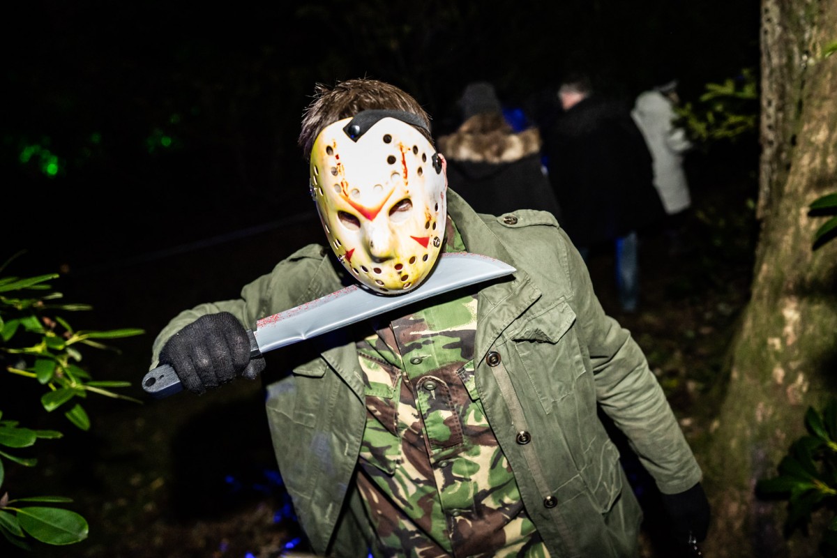 Jason is lurking... knife in hand and mask blood soaked from his rein of terror.