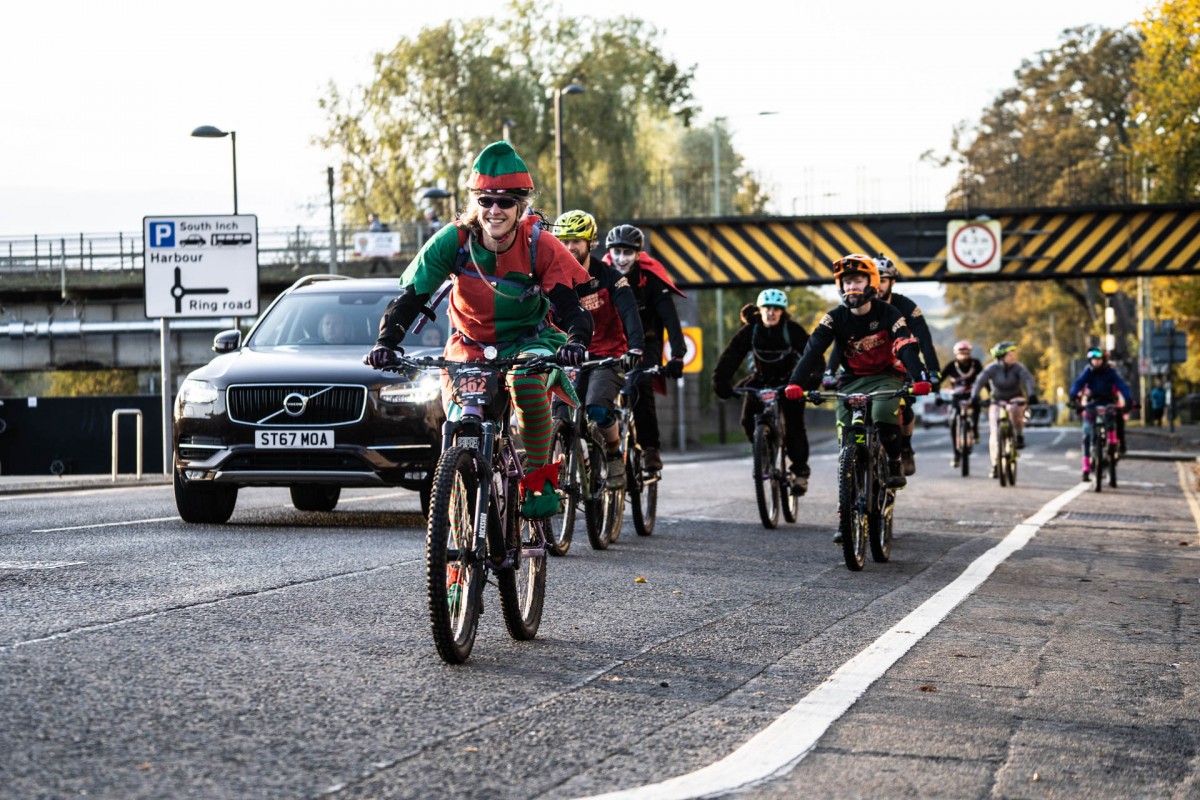 On their way to the hills.