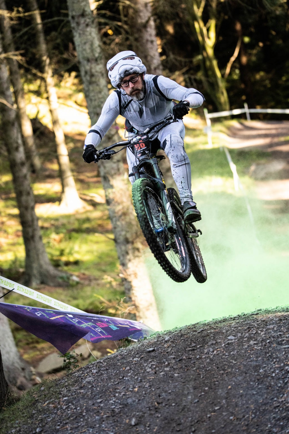 Using the dark side of the force to get some extra air!