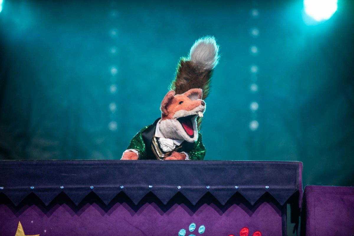 Christmas Lights Switch On Basil Brush gallery