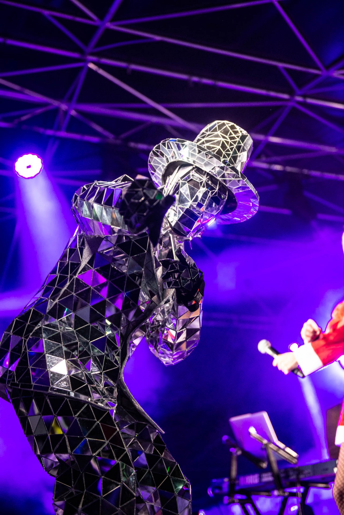 This guy win's Small City's vote for best fancy dress!